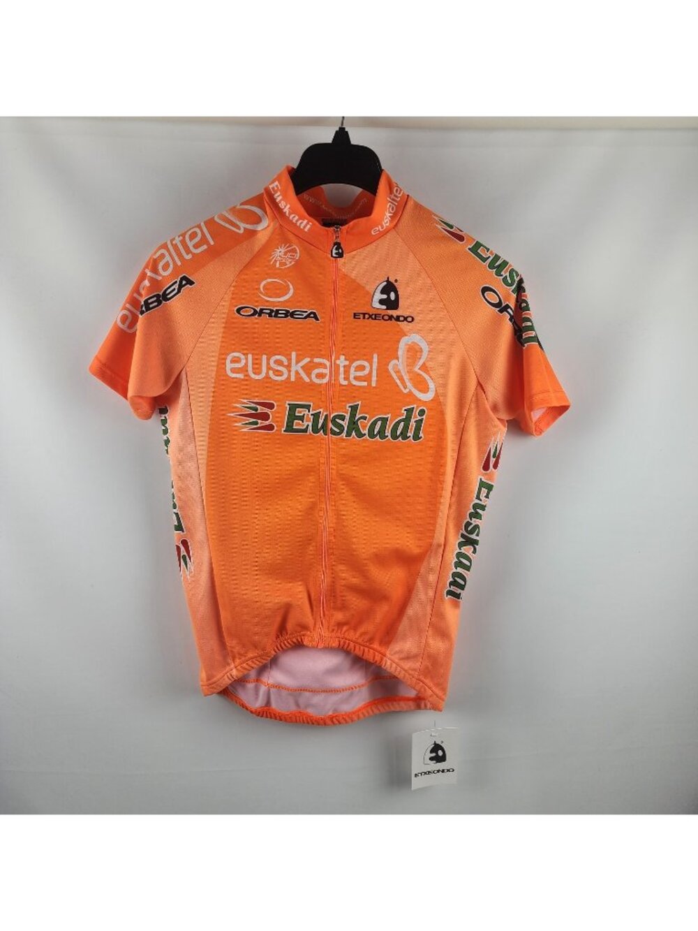 Etxeondo Cycling Shirt Mens Large Multi Full Zip S/S Tee NWT